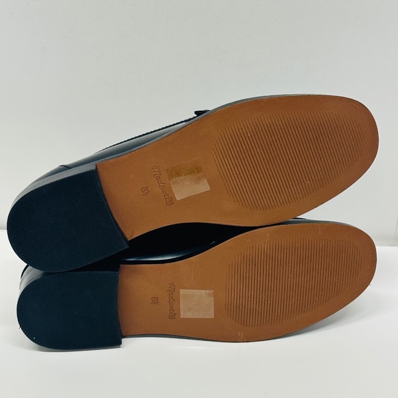Madewell Penny Loafer In Leather True Black Size 8 1/2 New Retail $148 - Picture 7 of 10